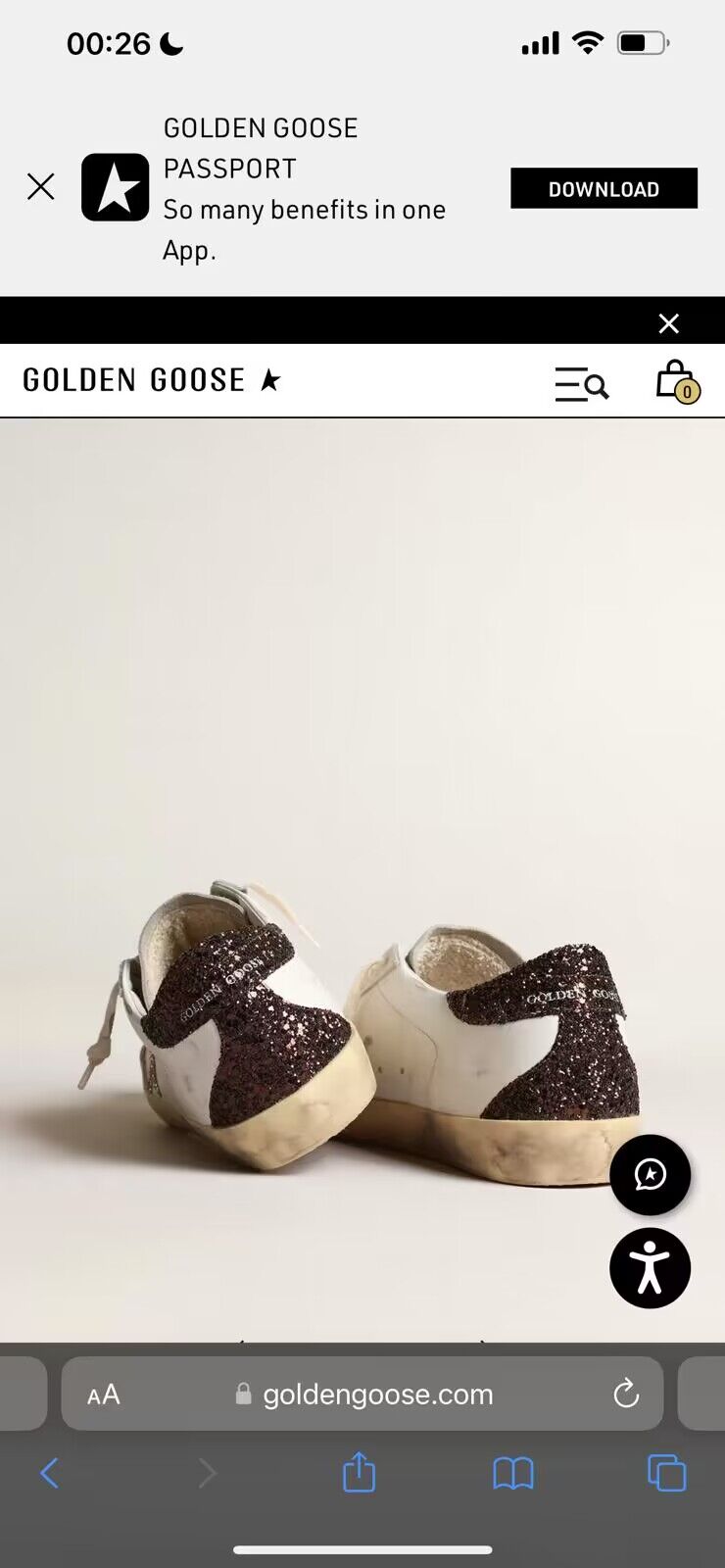 golden goose sneaker