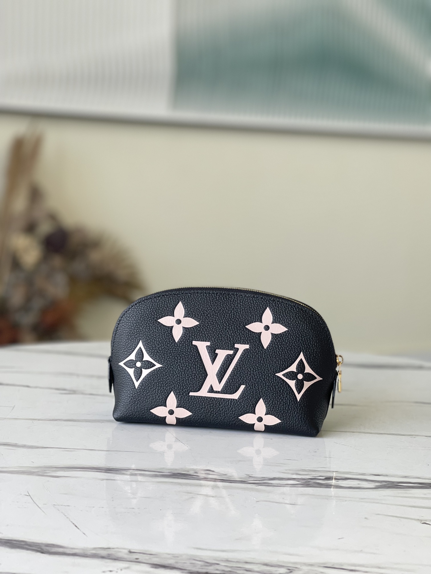 Bagsaaa L0vis Vvtt0n Cosmetic Pouch PM Black - 19 x 12 x 6 cm