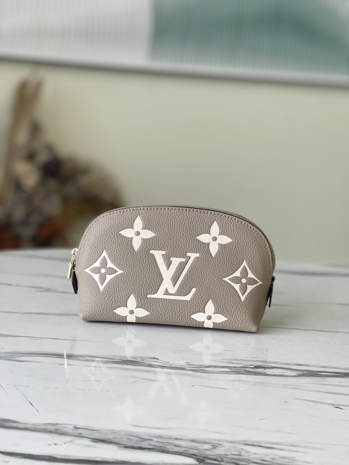 Bagsaaa L0vis Vvtt0n Cosmetic Pouch PM Creme - 19 x 12 x 6 cm
