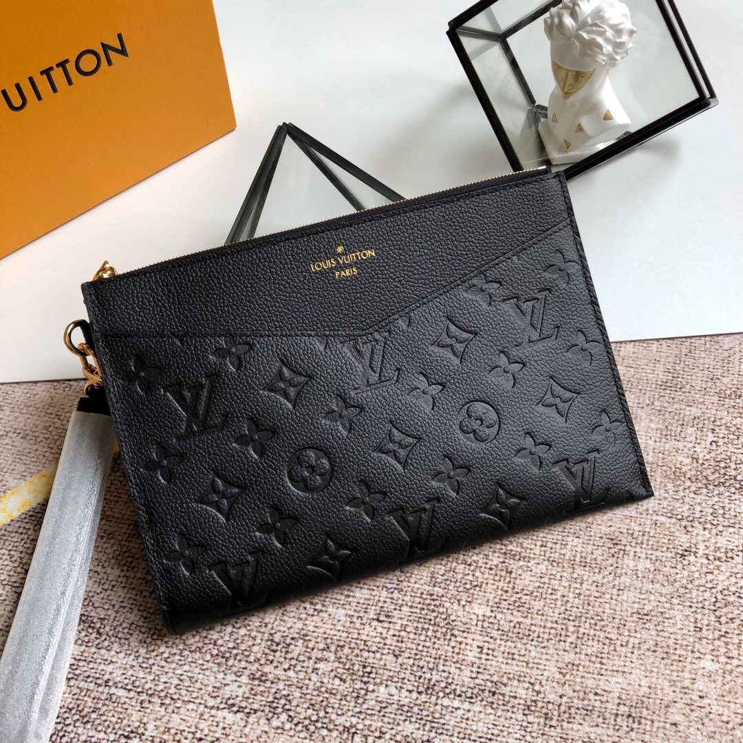 LV POCHETTE MÉLANIE MM BLACK