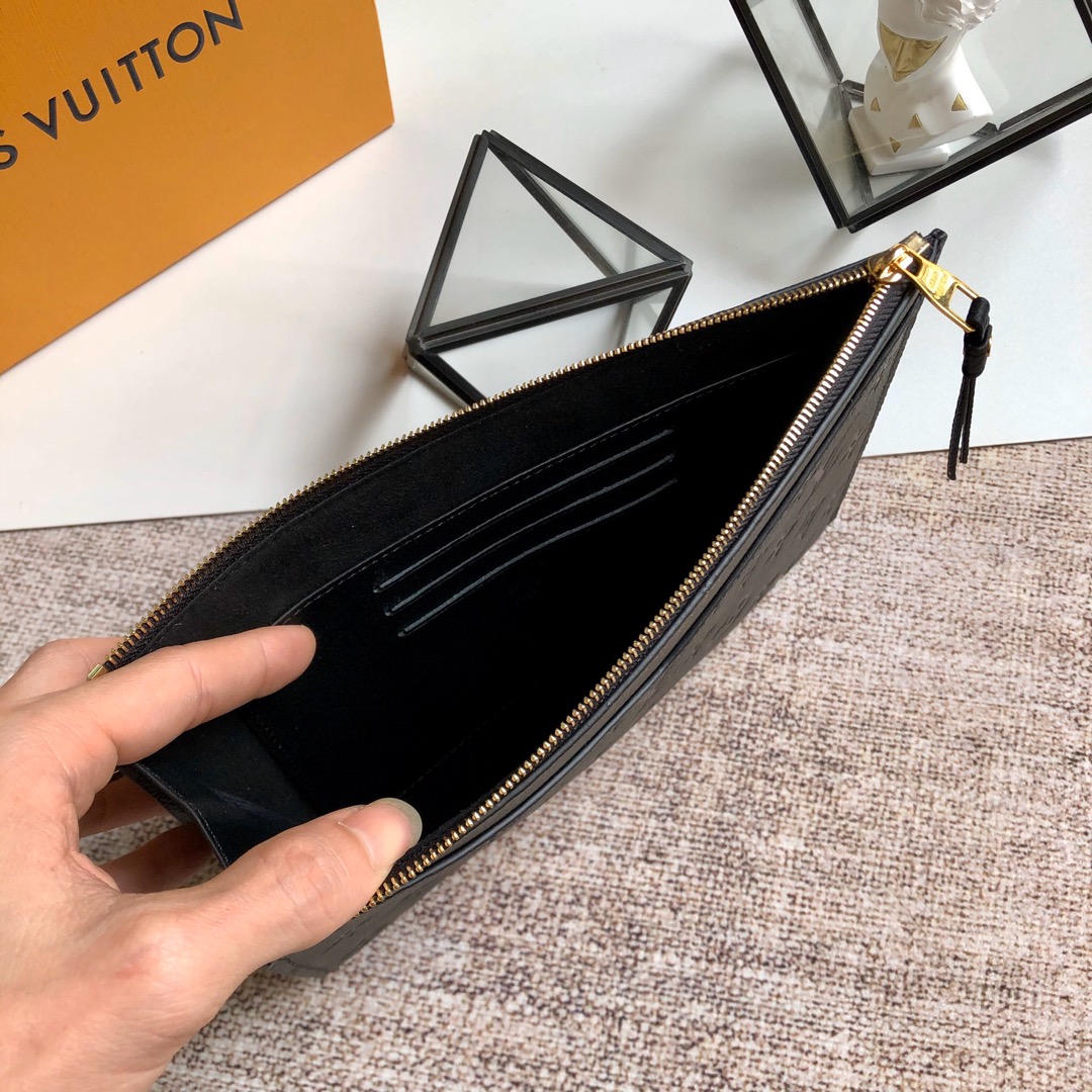 LV POCHETTE MÉLANIE MM BLACK