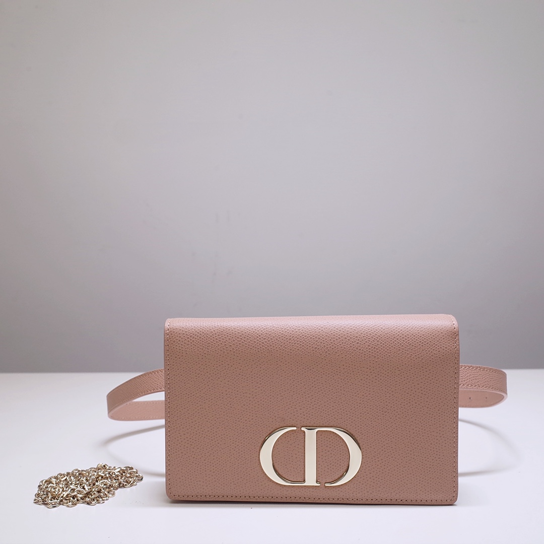 Bagsaaa D10r 2-IN-1 30 MONTAIGNE POUCH PINK - 19 x 12.5 x 4 cm