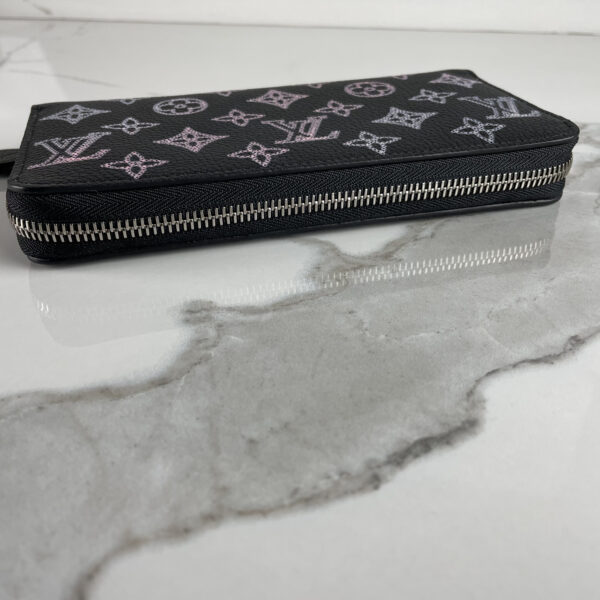 Bagsaaa L0vis Vvtt0n Mahina Black Zippy Wallet - 19.5 x 10.5 x 2.5 cm
