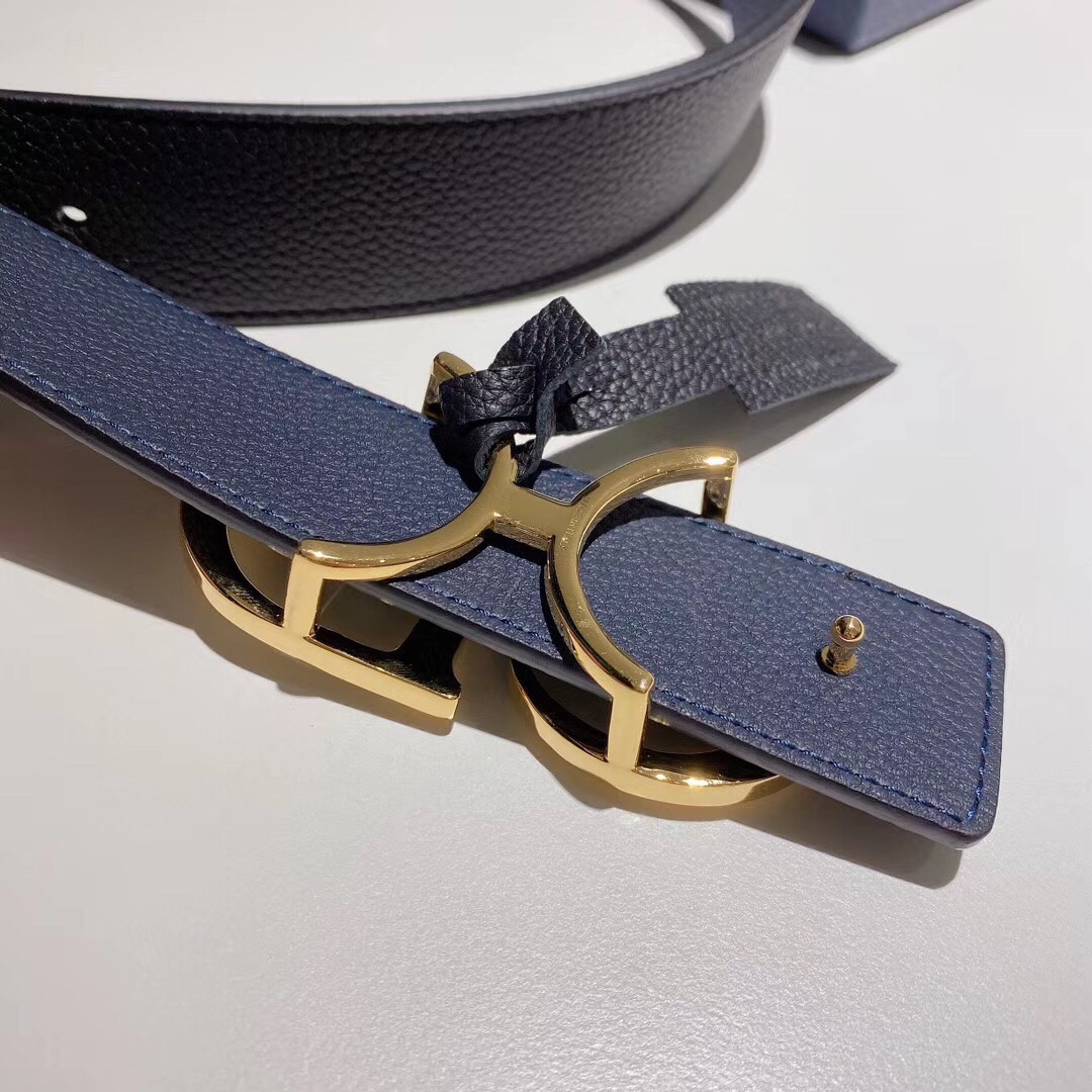 Bagsaaa D10r Reversible CD belt in black - 35mm