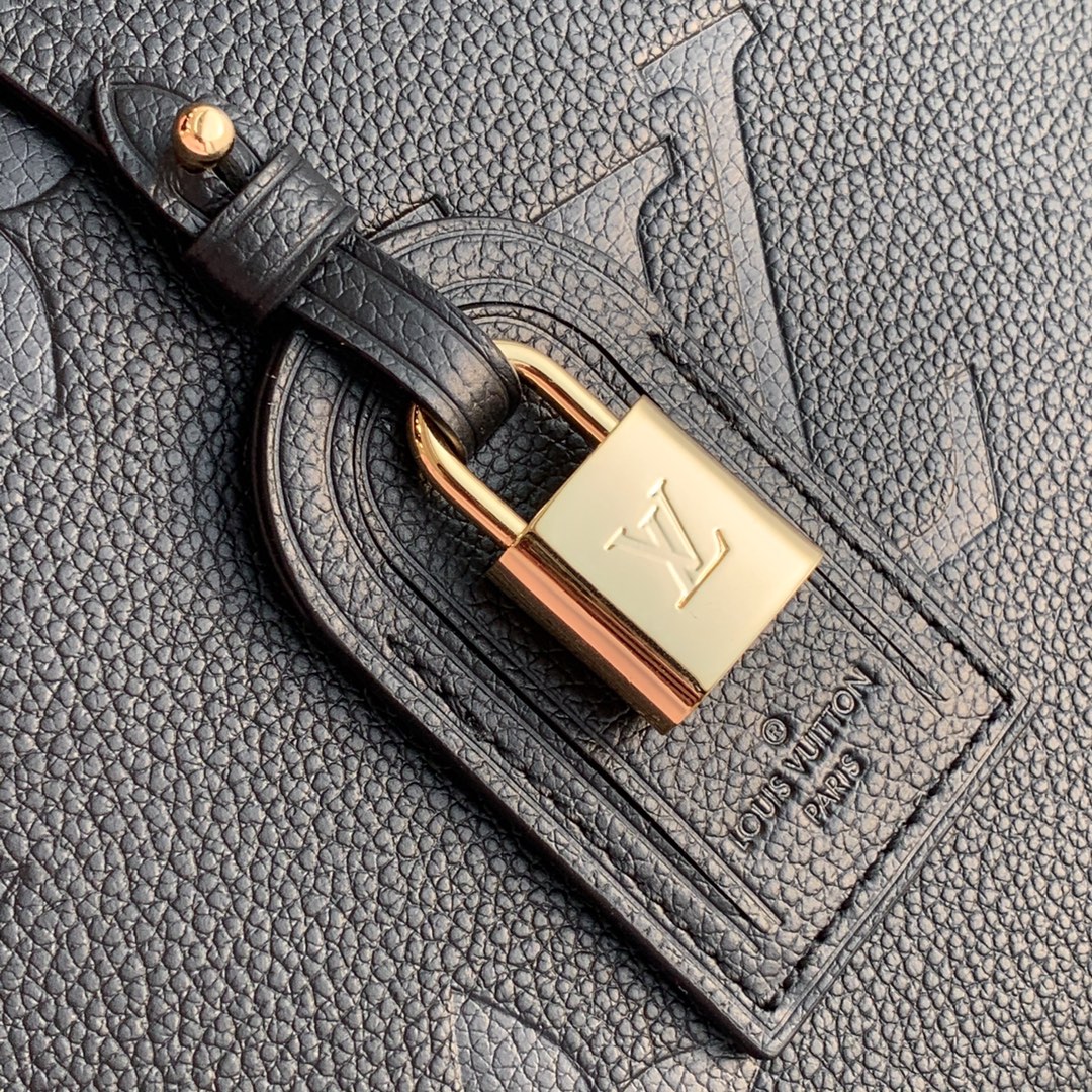 Bagsaaa L0vis Vvtt0n Petit Palais Black Monogram Empreinte embossed cowhide - 29 x 18 x 12.5 cm
