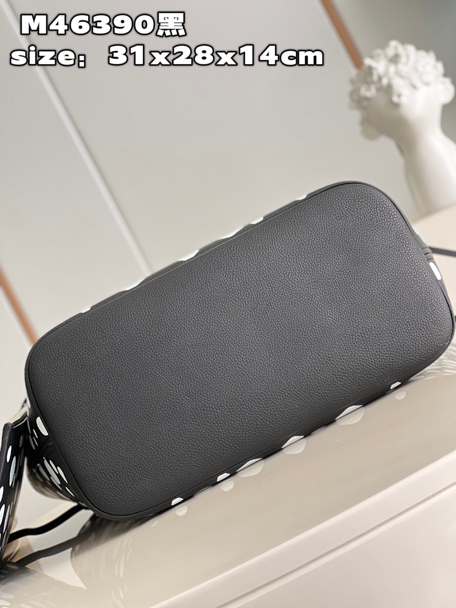 Bagsaaa L0vis Vuiton Neverfull YK MM Black - 31 x 28 x 14 cm