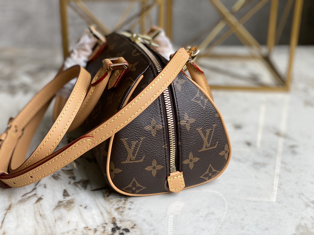 Bagsaaa L0vis Vvtt0n Mini Boston Monogram - 23x14x13cm