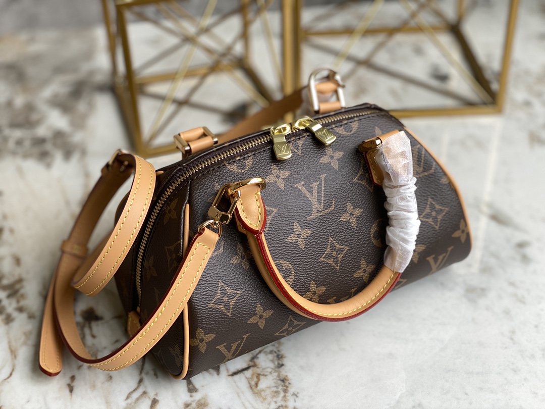 Bagsaaa L0vis Vvtt0n Mini Boston Monogram - 23x14x13cm