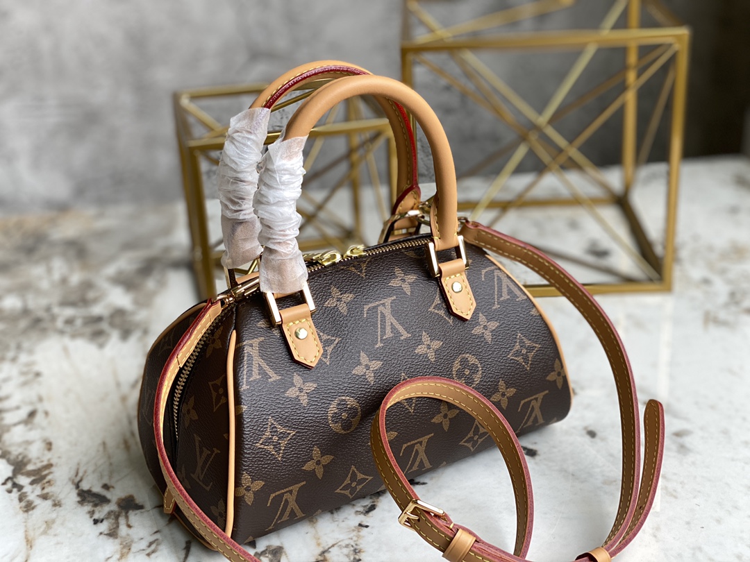 Bagsaaa L0vis Vvtt0n Mini Boston Monogram - 23x14x13cm