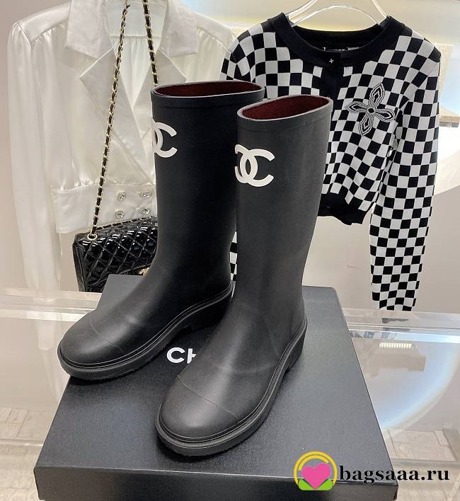 Ch**el Boots 2022SS Black