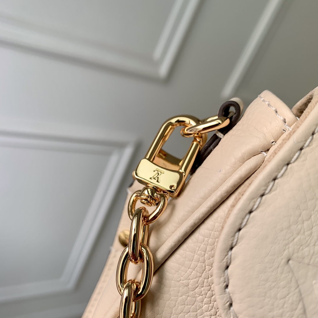 Bagsaaa L0vis Vvtt0n Wallet on Chain Ivy Cream M82210 - 23.5 x 12.0 x 4.3cm