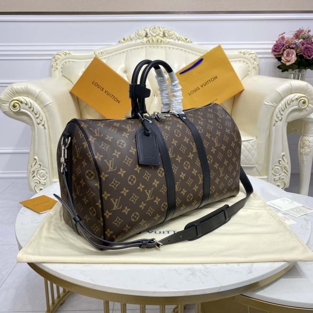 Bagsaaa L0vis Vvtt0n Keepall 45 Monogram - 45 x 27 x 20 cm