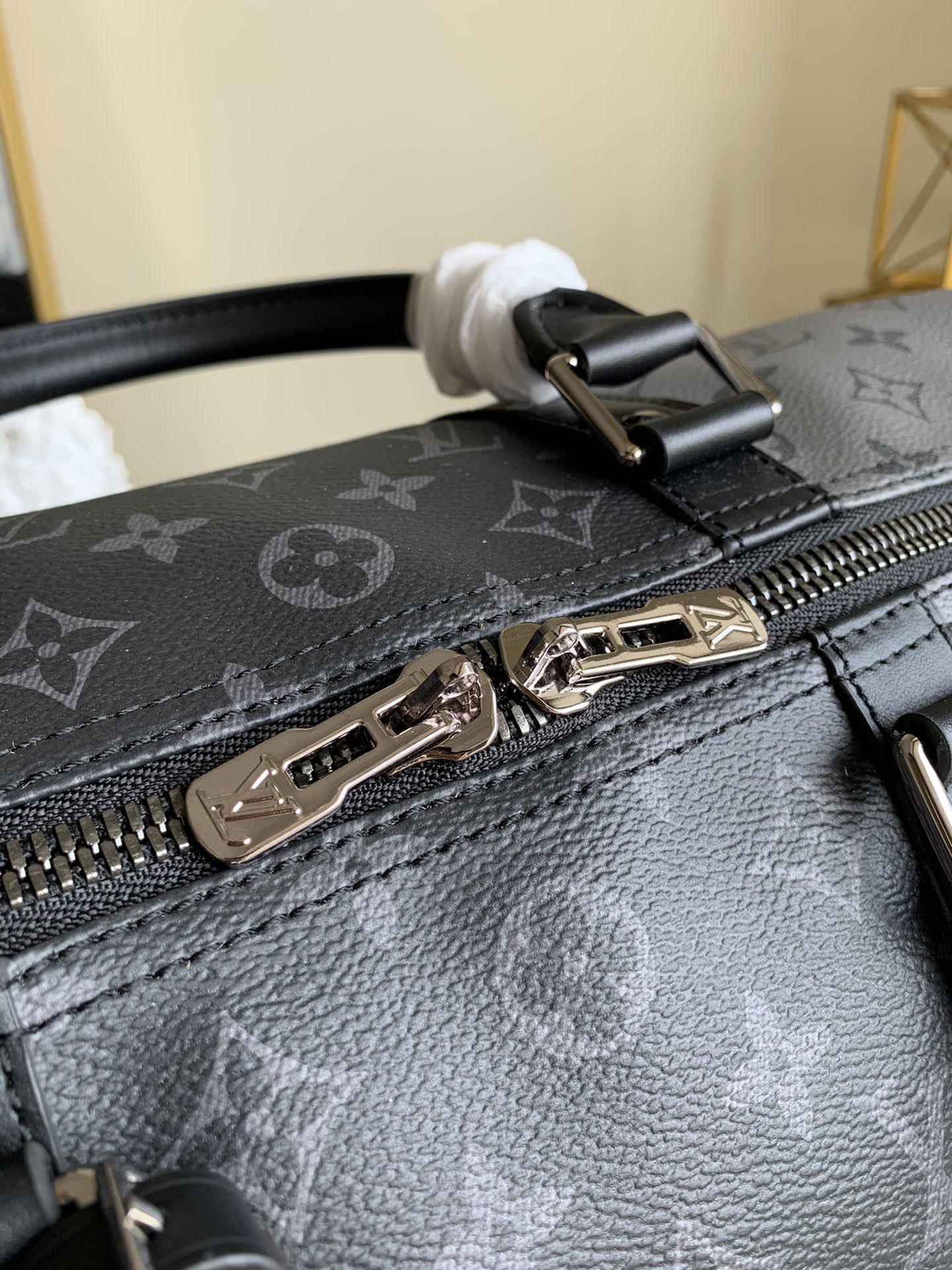 Bagsaaa L0vis Vvtt0n Keepall Bandoulière 50 Monogram Eclipse Reverse - 50.0 x 29.0 x 23.0 cm