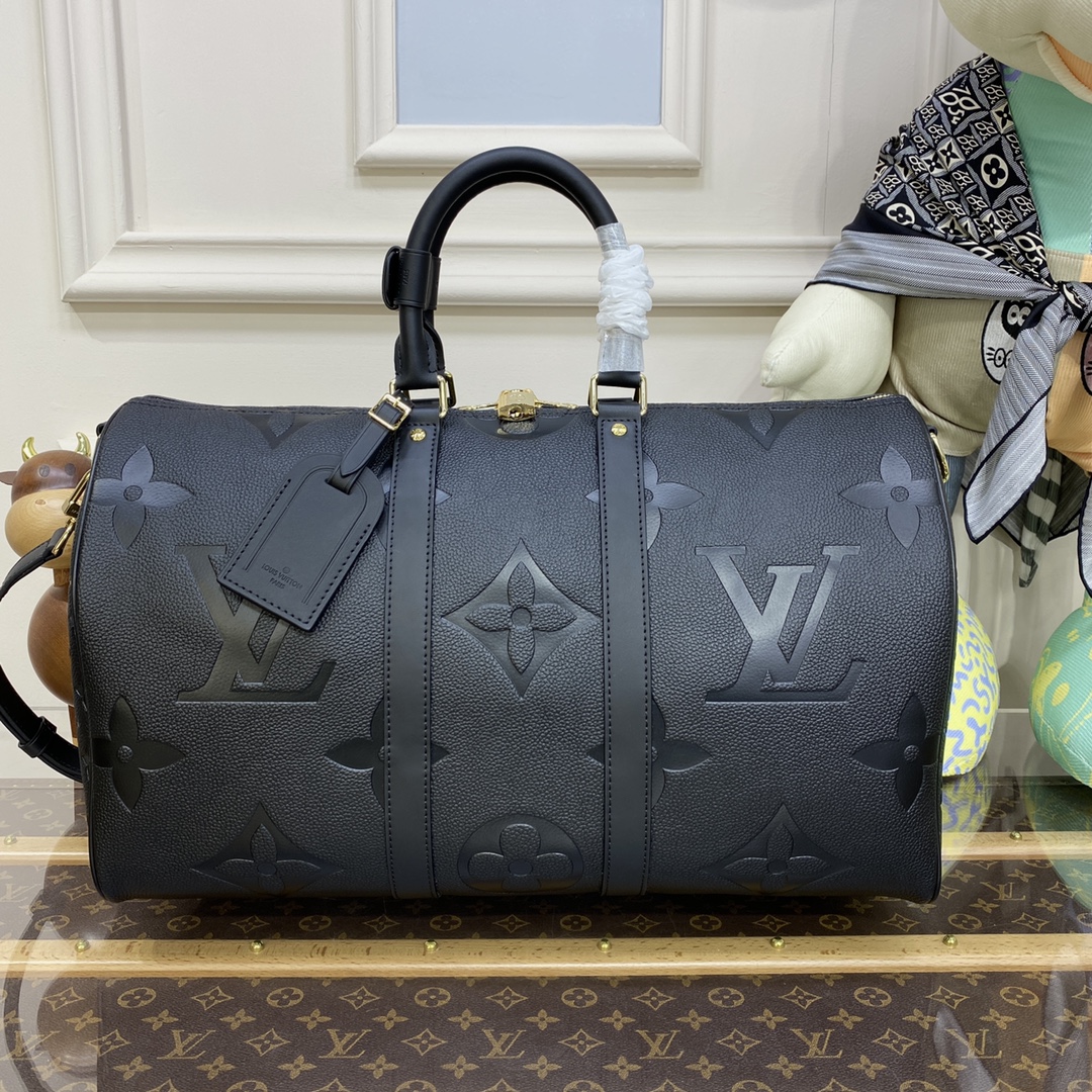 Bagsaaa L0vis Vvtt0n Keepall Bandoulière 45 Monogram Empreinte Giant - 45x27x20cm