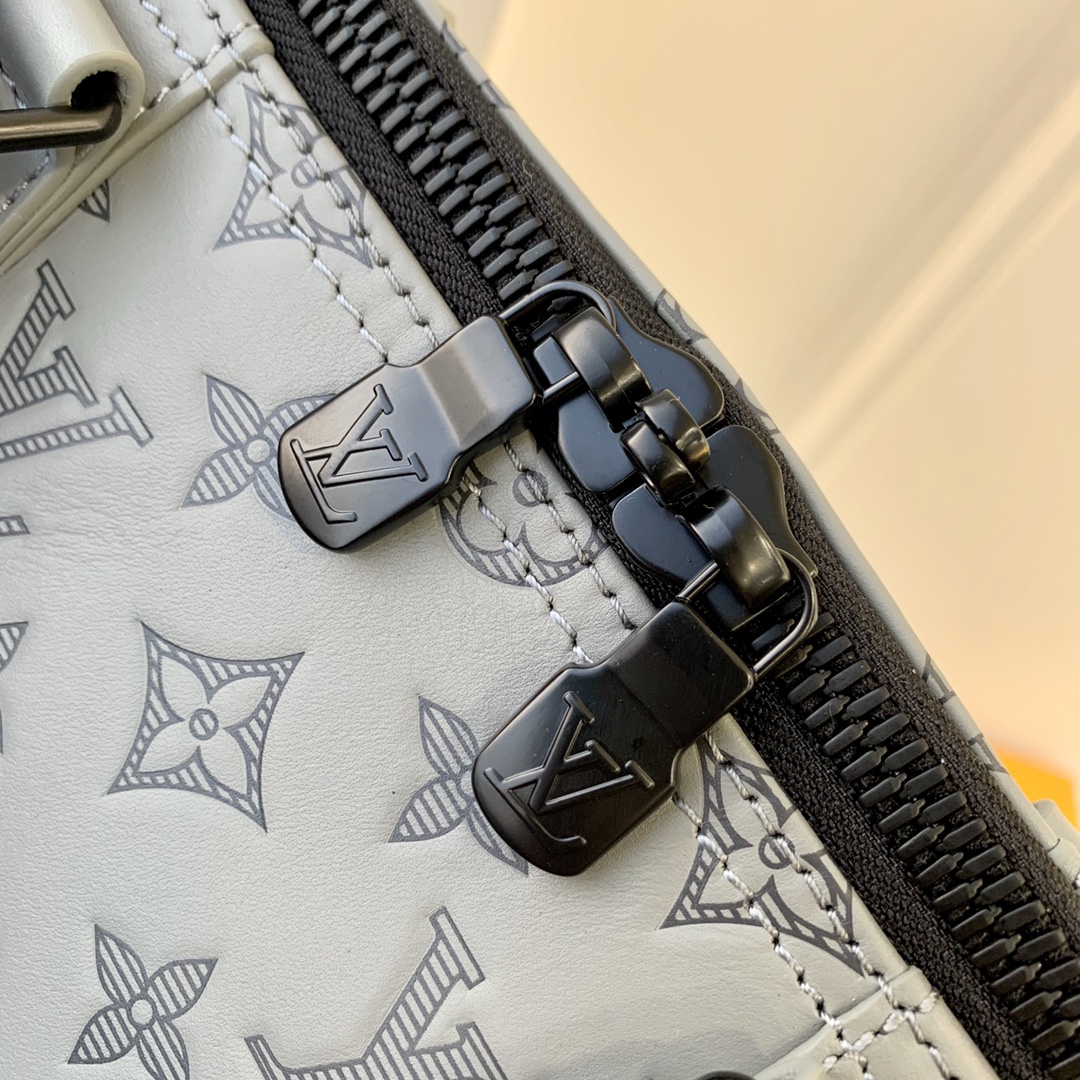 Bagsaaa L0vis Vvtt0n Keepall Monogram Grey - 50 x 29 x 23 cm