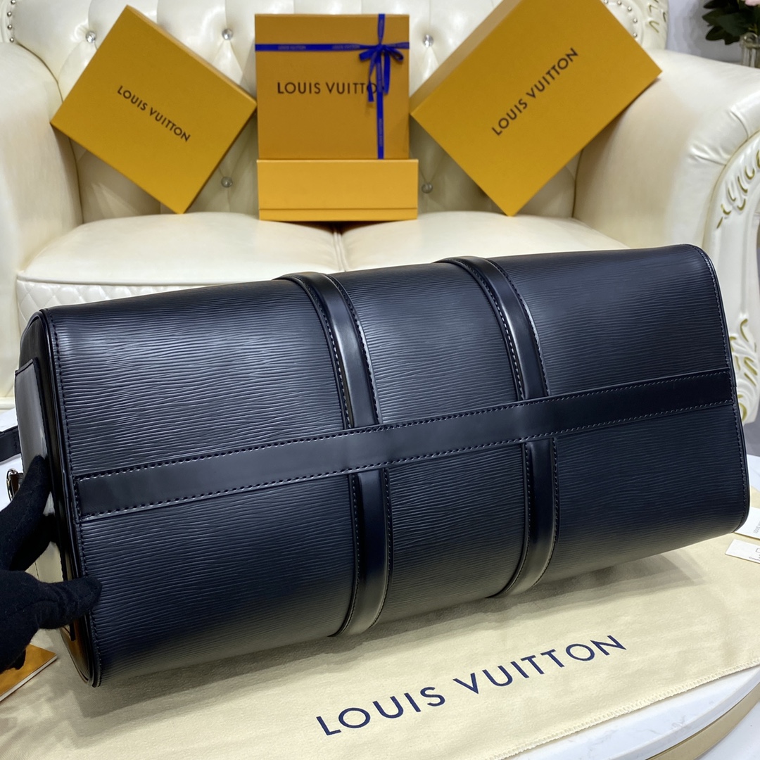 Bagsaaa L0vis Vvtt0n x Svp*me Keepall Bandouliere Black - 45*20*26cm