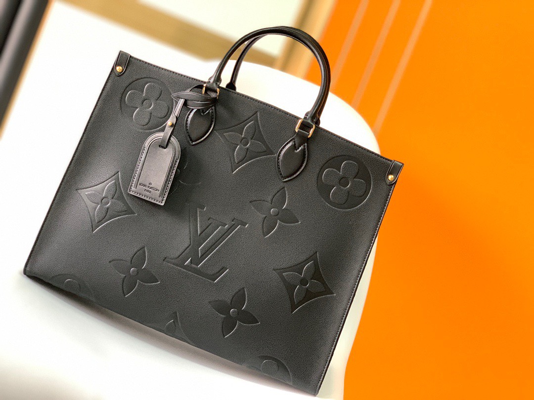 Bagsaaa L0vis Vvtt0n Onthego GM Monogram Empreinte Black - 41 x 34 x 19 cm