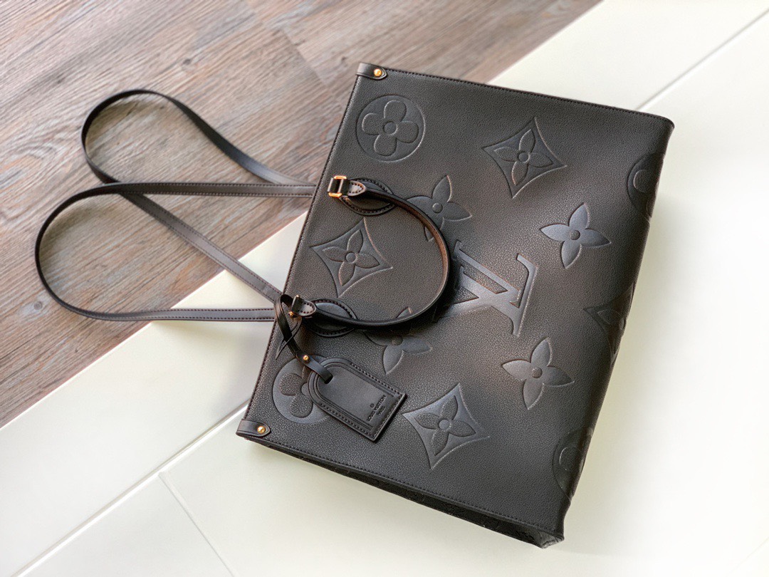Bagsaaa L0vis Vvtt0n Onthego GM Monogram Empreinte Black - 41 x 34 x 19 cm