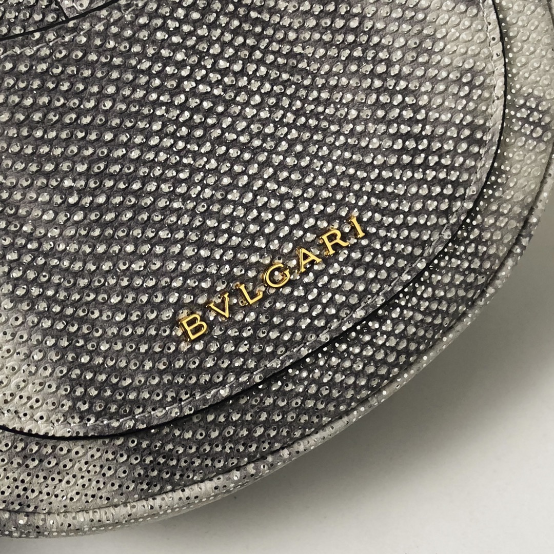 BAGSAAA Bv1g*ai SERPENTI ELLIPSE CROSSBODY SNEAK LEATHER BAG - 19.5 x 20 x 4.5 cm