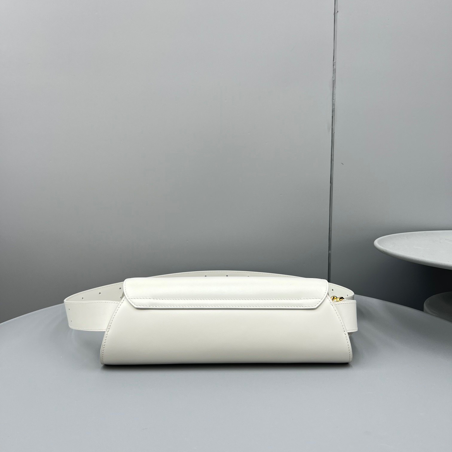 Bagsaaa Jilsander Cannolo White Bag - 28x13x9cm