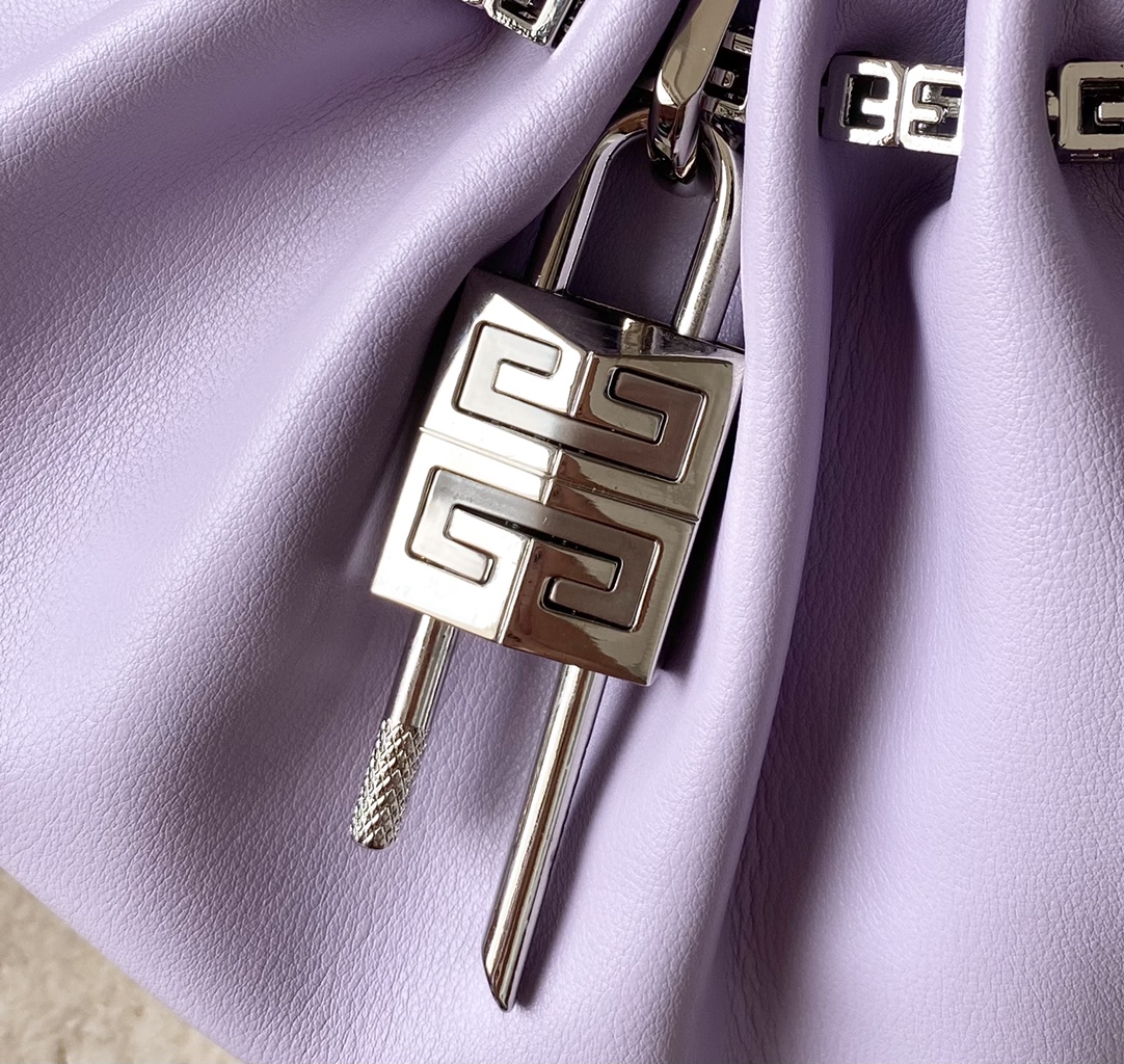 Bagsaaa Givenchy Kenny Purple Bag - 32x22x17cm