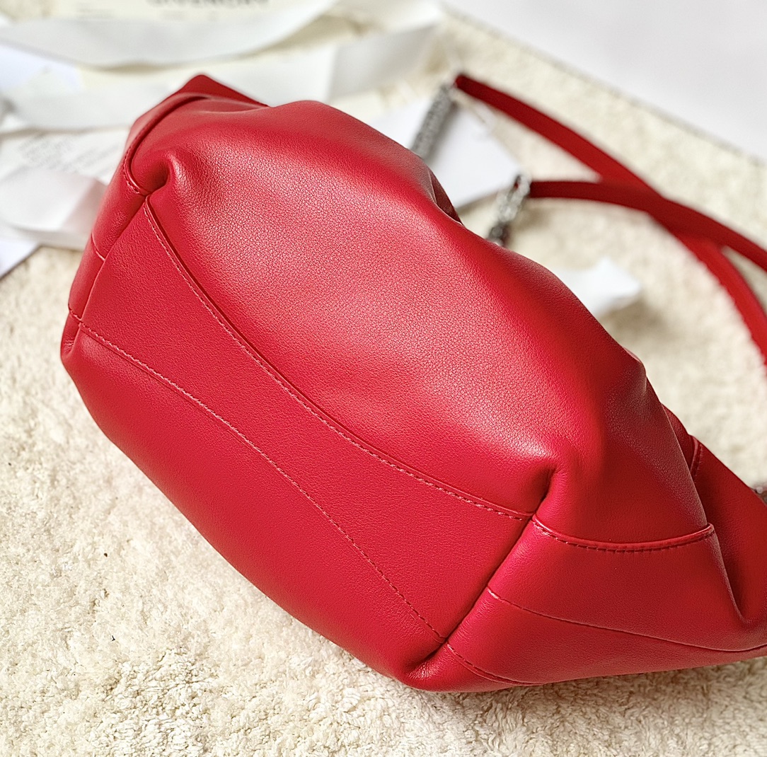 Bagsaaa Givenchy Kenny Red Bag - 32x22x17cm