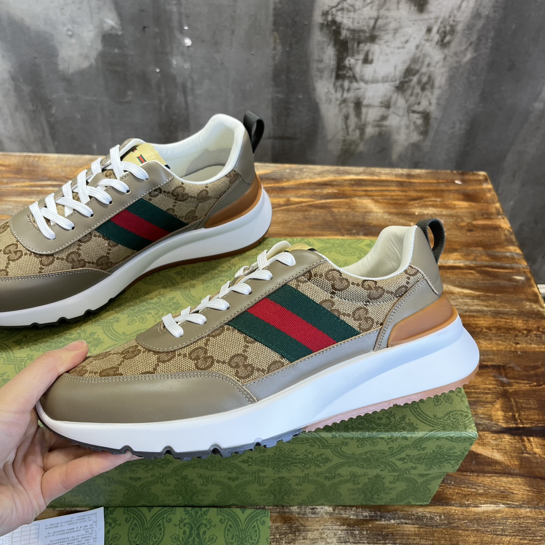 Bagsaaa Gvc*1 Sneaker GG Brown