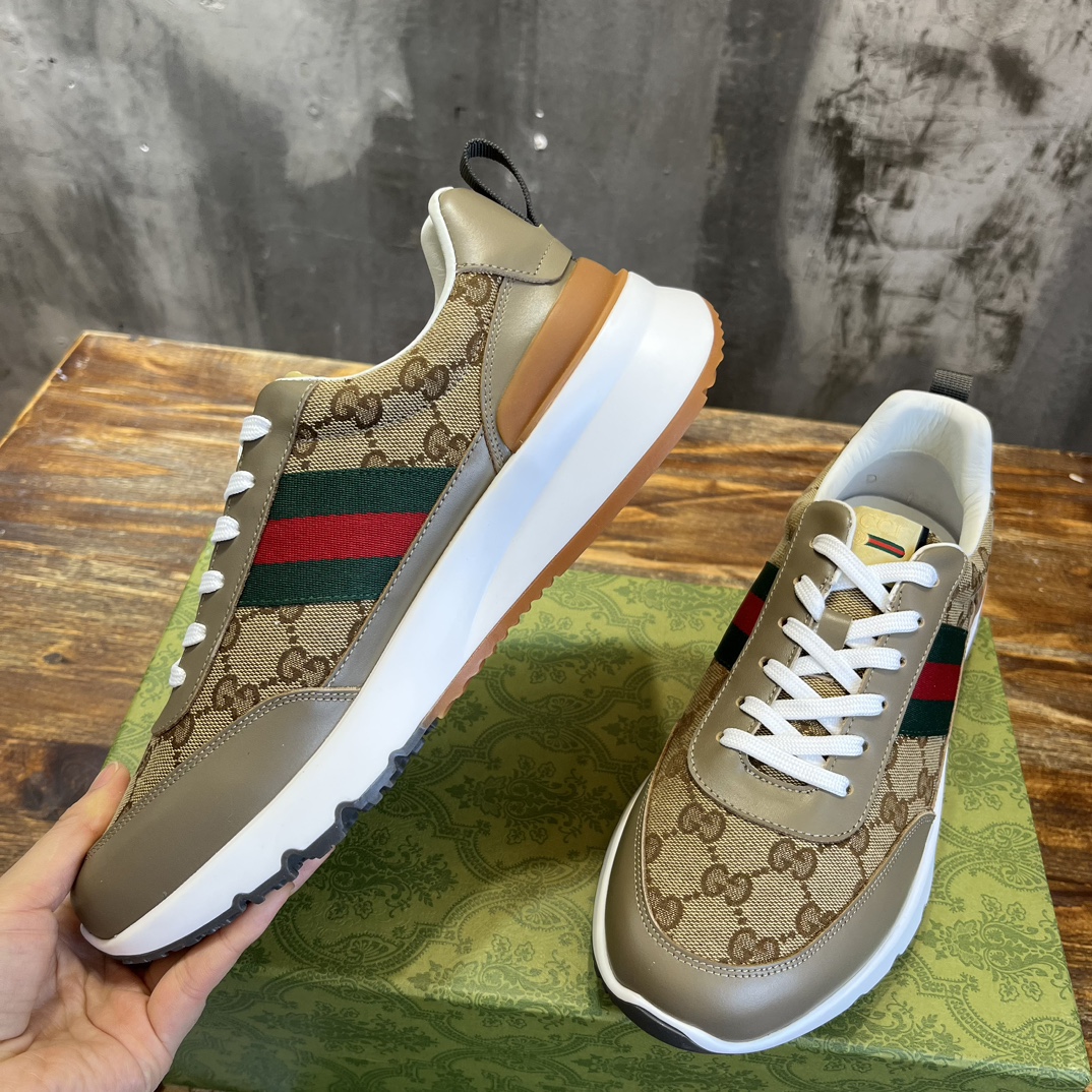 Bagsaaa Gvc*1 Sneaker GG Brown