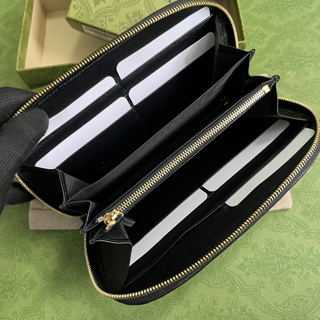 Bagsaaa Gvc*1 Blondie Long Wallet Black - 21x11cm
