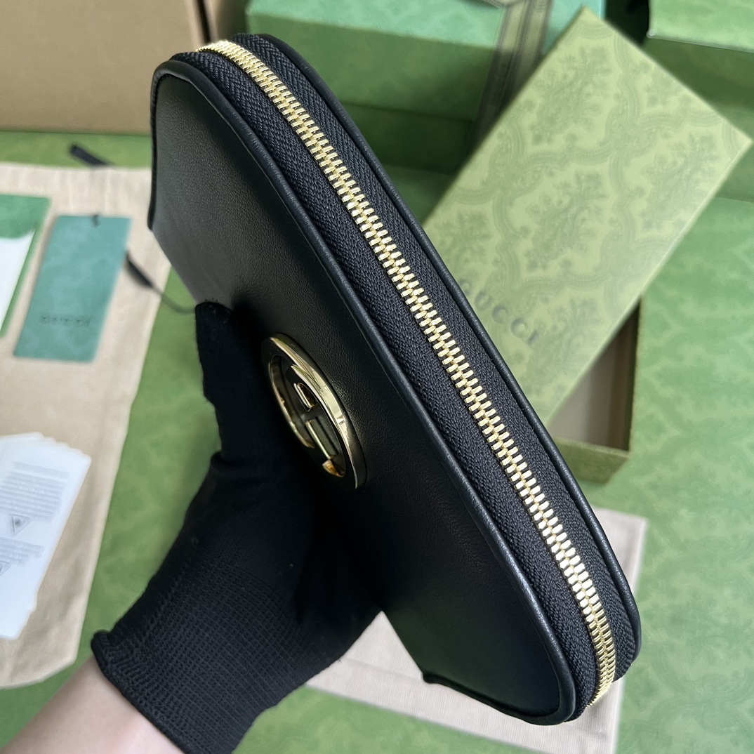 Bagsaaa Gvc*1 Blondie Long Wallet Black - 21x11cm