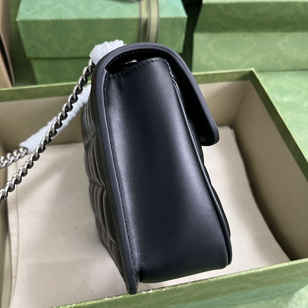 Bagsaaa Gvc*1 Deco Mini Shoulder Bag Black - W18cm x H14.5cm x D8cm
