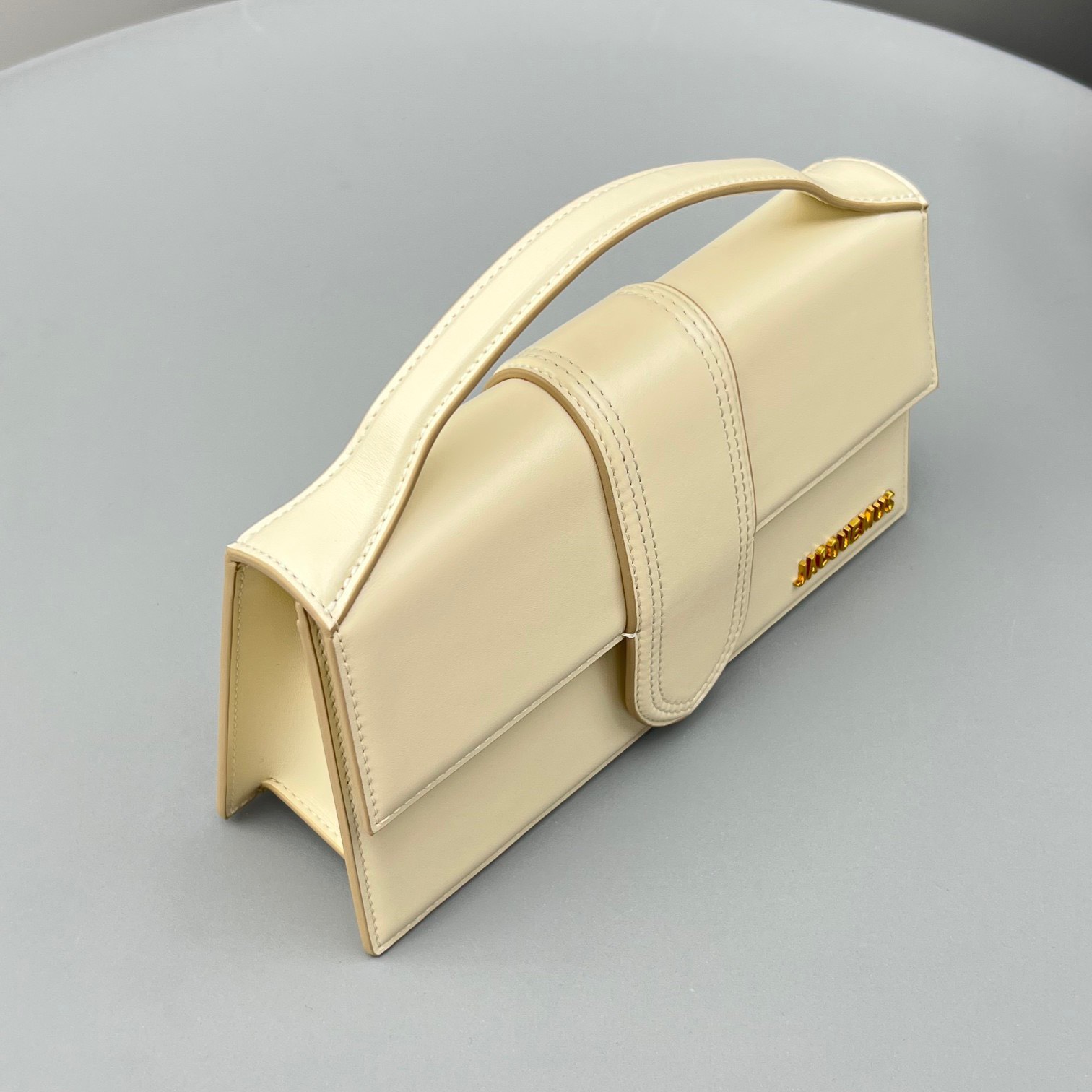 Bagsaaa Jacuqemus Bamino Le Grand Light Yellow Bag - 24x13x7cm