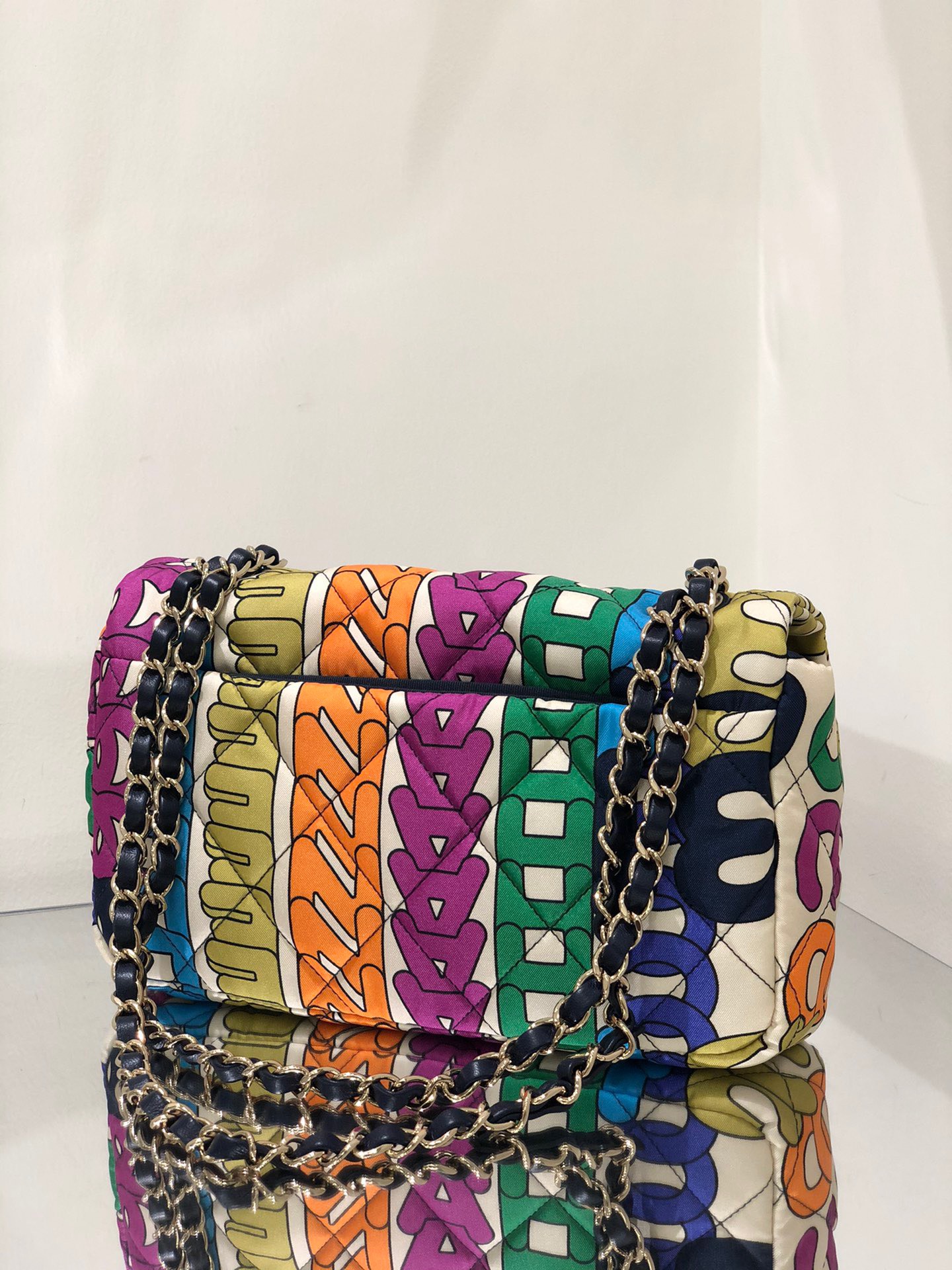 Bagsaaa Ch**el 21K Multil Color Flap Bag - 25x13x6cm