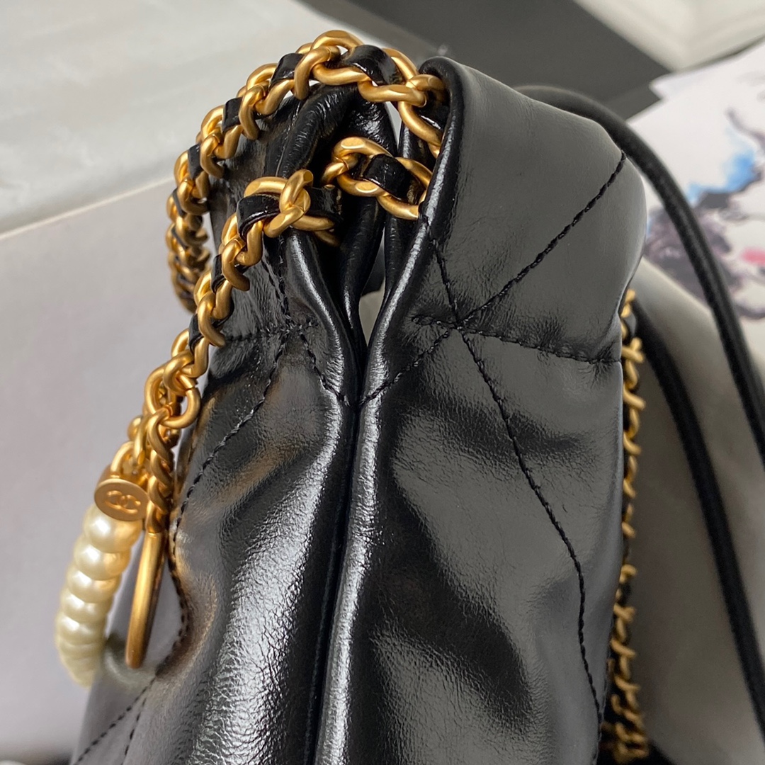 Bagsaaa Ch**el 22 Tote Mini Black - 19-20-6cm