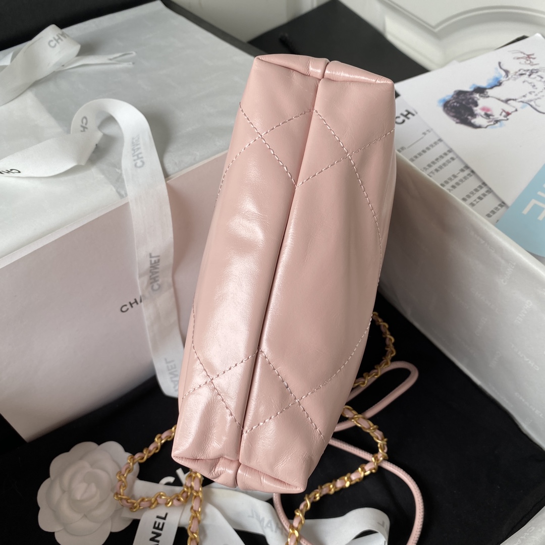 Bagsaaa Ch**el 22 Tote Mini Pink - 19-20-6cm