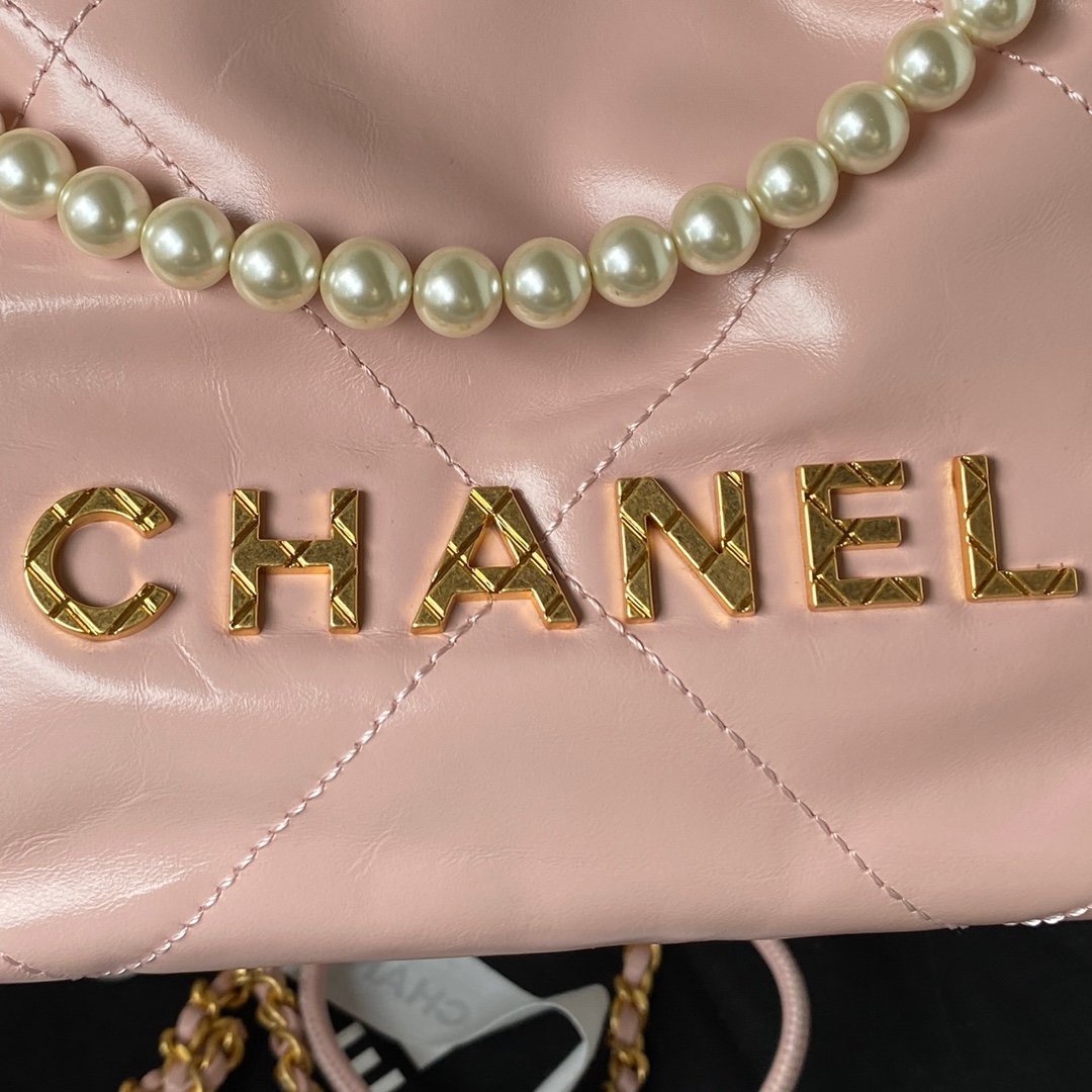 Bagsaaa Ch**el 22 Tote Mini Pink - 19-20-6cm