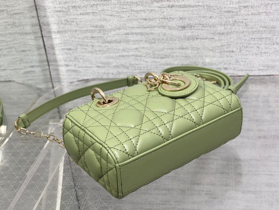 Bagsaaa D10r Lady D - Joy Micro Green Bag - 16 x 9 x 5 cm