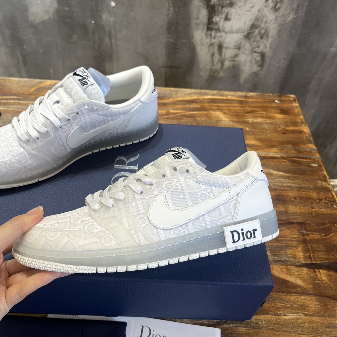 Bagsaaa Nike x D10r Dunk Low White Sneakers