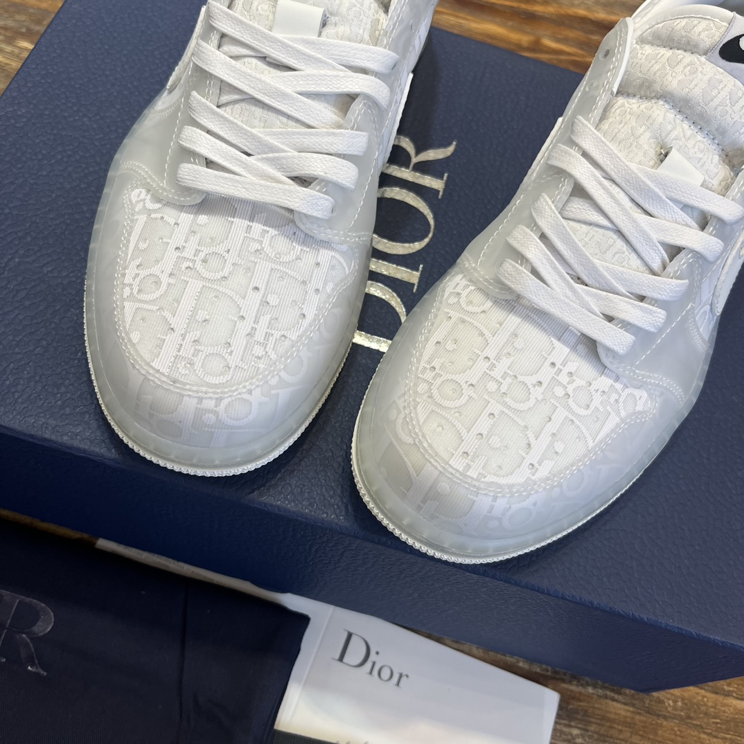 Bagsaaa Nike x D10r Dunk Low White Sneakers