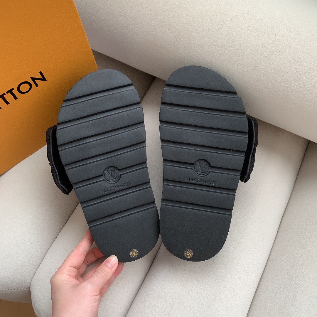 Bagsaaa Pool Pillow Comfort Black Mules