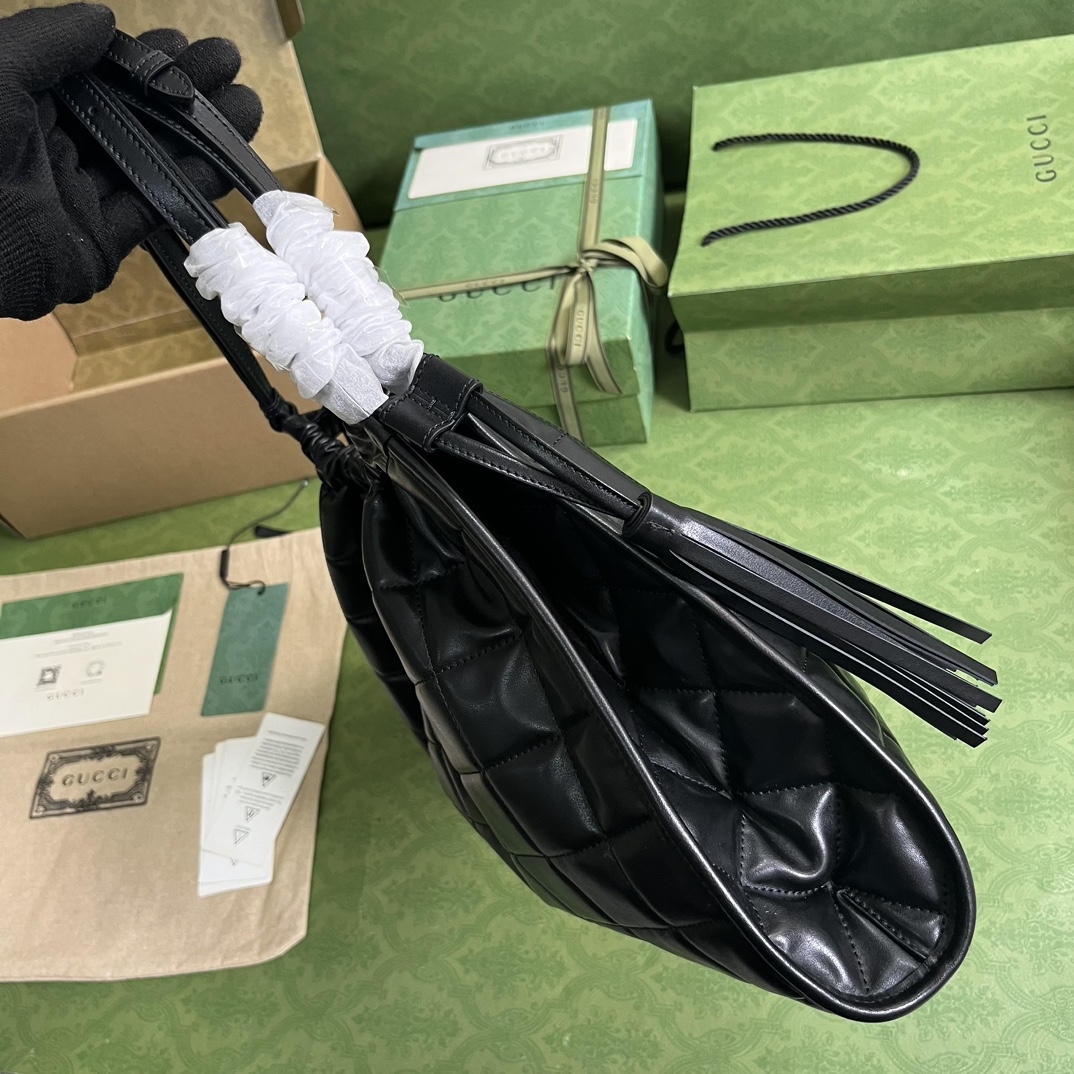 Bagsaaa Gvc*1 Deco large black tote bag - 43x 28x 8cm