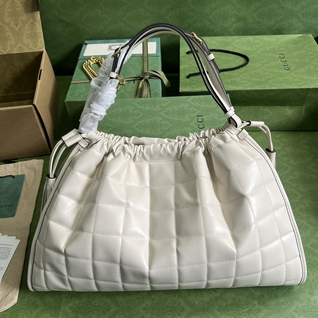 Bagsaaa Gvc*1 Deco large white tote bag - 43x 28x 8cm