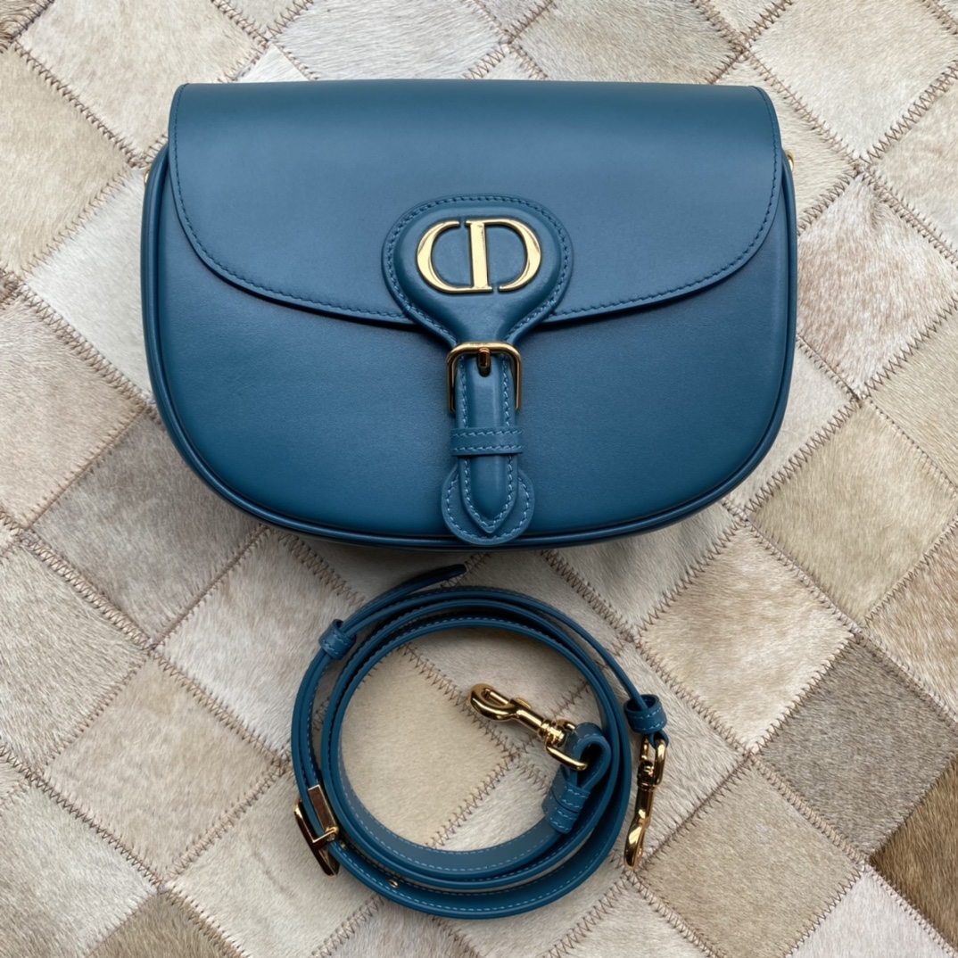 Bagsaaa D10r Medium Bobby Dark Blue Bag - 22 x 17 x 6 cm