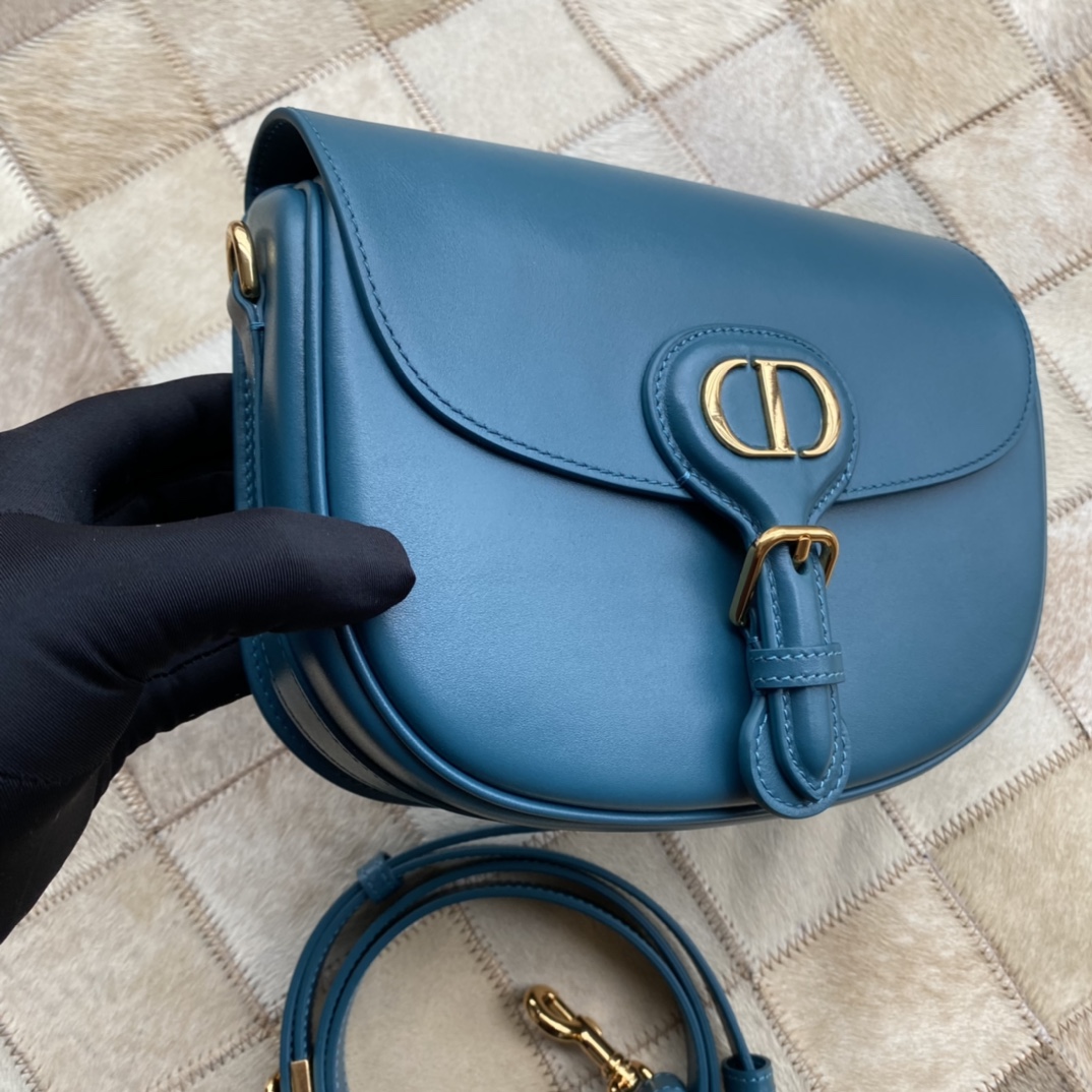 Bagsaaa D10r Medium Bobby Dark Blue Bag - 22 x 17 x 6 cm