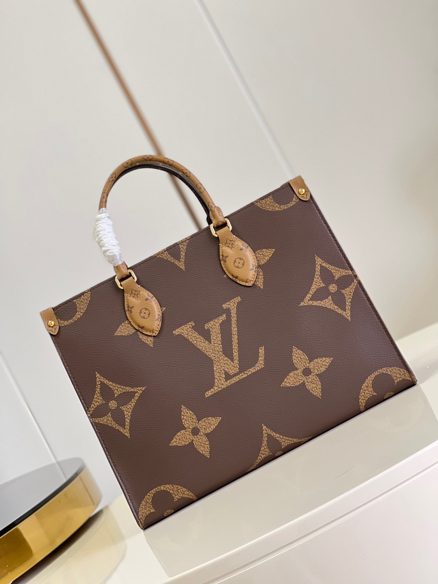 Bagsaaa L0vis Vvtt0n Onthego MM Monogram Reverse coated canvas - 35 x 27 x 14 cm