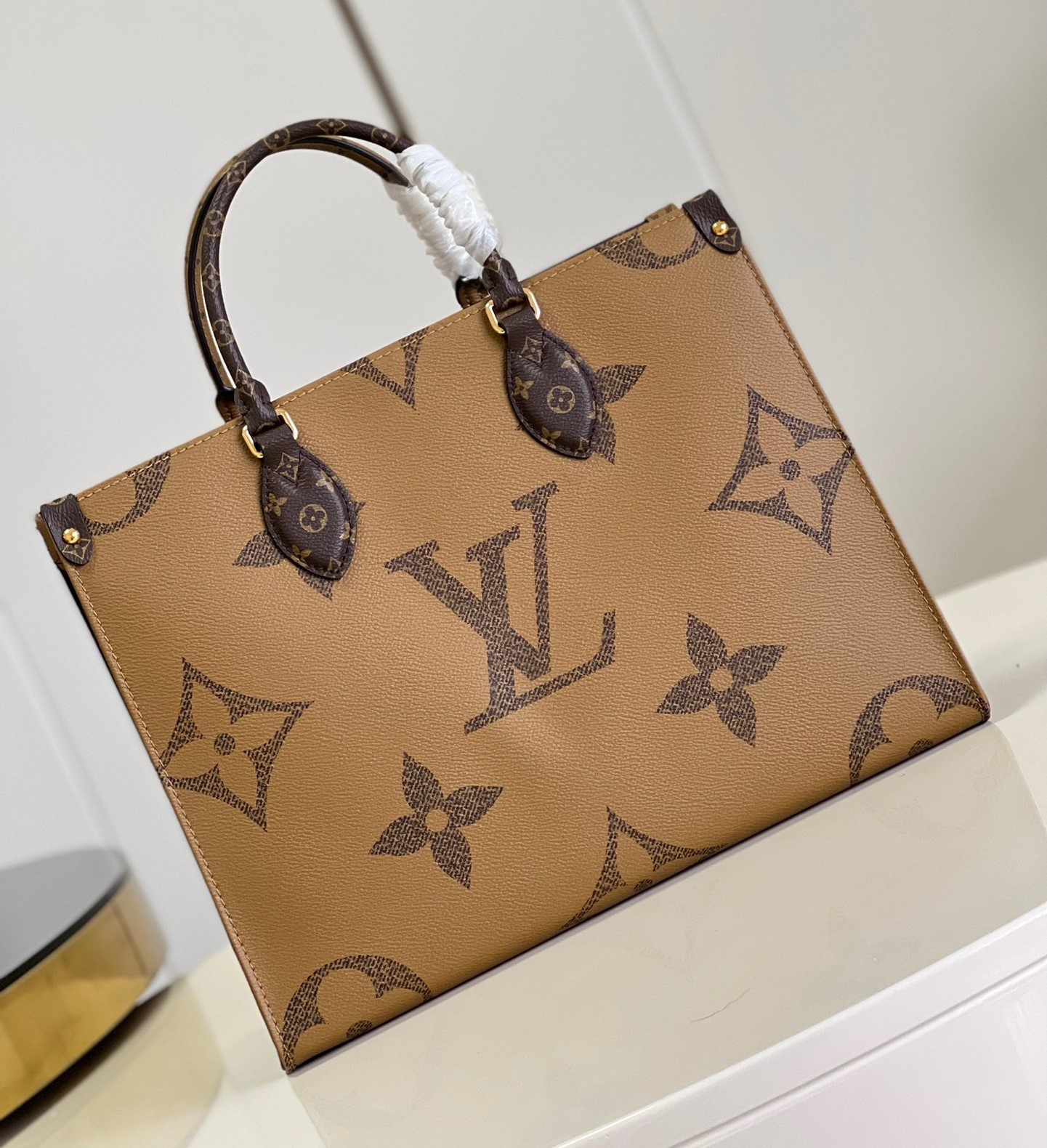 Bagsaaa L0vis Vvtt0n Onthego MM Monogram Reverse coated canvas - 35 x 27 x 14 cm