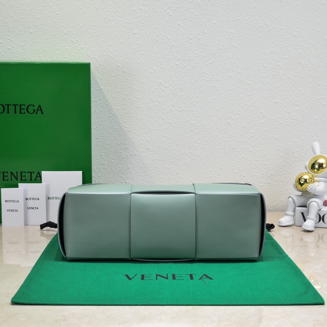 Bagsaaa B0tt*ga Ven*ta Arco Tote Dark Green Bag - 36*24*12cm