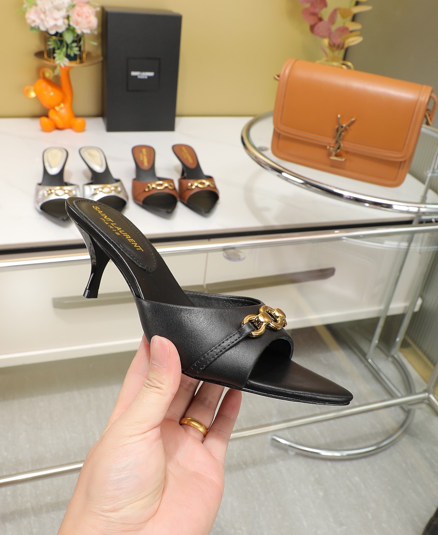Bagsaaa Y51 Black Mules