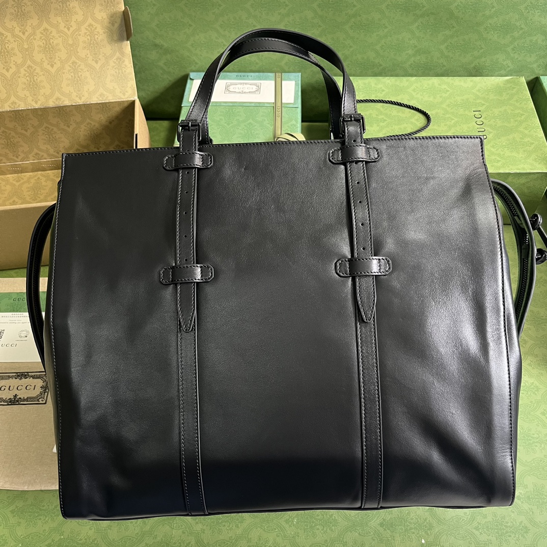 Bagsaaa Gvc*1 Duffel Black Bag - 47x 36x 24cm