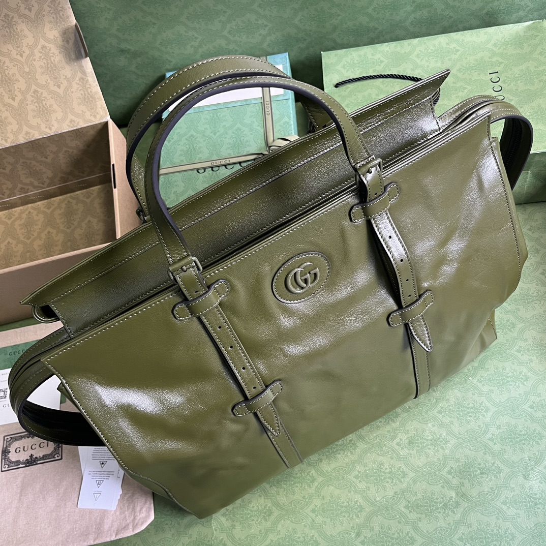 Bagsaaa Gvc*1 Duffel Green Bag - 47x 36x 24cm